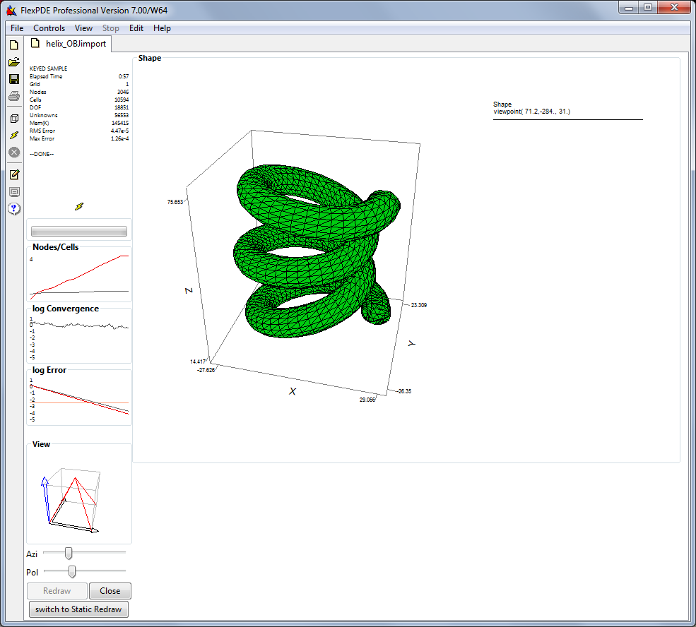 Rotate Mode in PDE Software